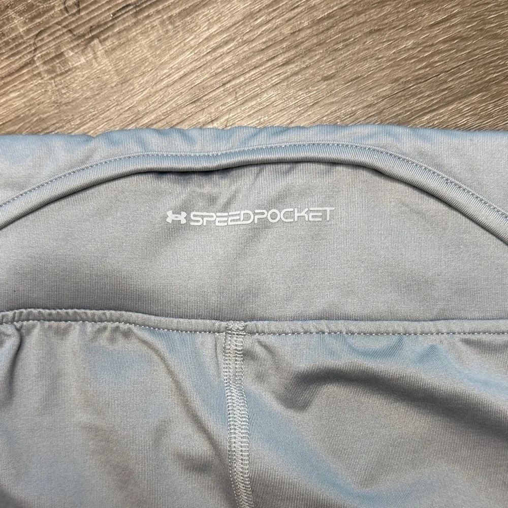 Under Armour Gray Qualifier Elite Cold Running Tights - Picture 10 of 15